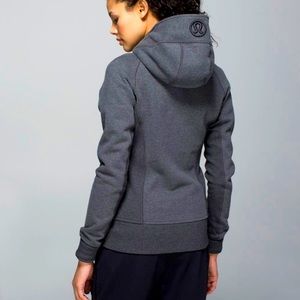 Lululemon gray scuba hoodie